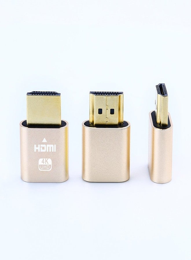 دي تك محول DTECH 4K HDMI Dummy Plug Display Emulator Headless Ghost Adapter متوافق مع أنظمة التشغيل Windows و Mac OSX و Linux، يدعم دقة 4kx2k و 2160P و 1080p لأجهزة الكمبيوتر المكتبية (fit-Headless، عبوة واحدة) - Image 5